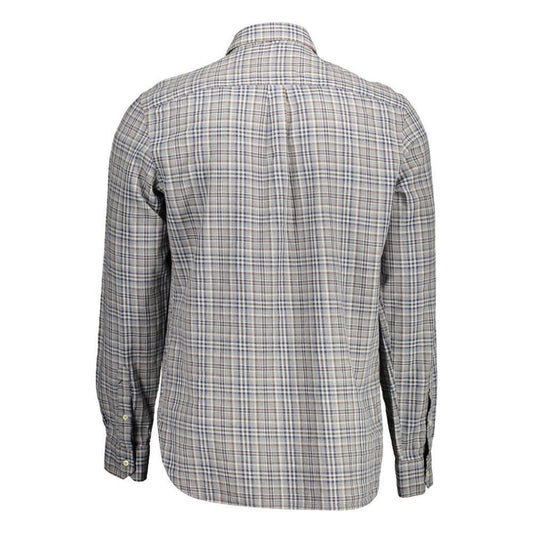 U.S. POLO ASSN. Brown Cotton Men Shirt US-37127-M