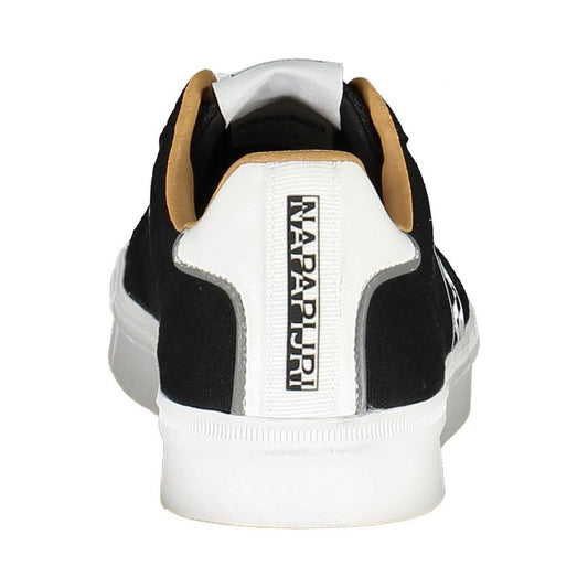 Napapijri Black Polyester Men Sneaker