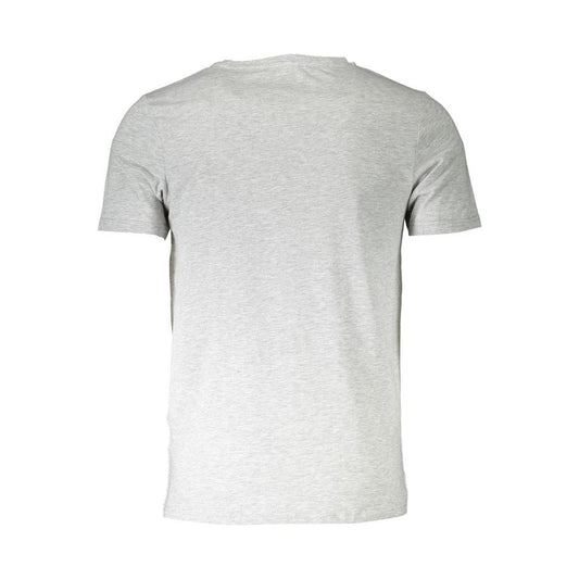 Aeronautica Militare Gray Cotton T-Shirt