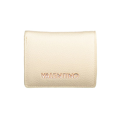 Mario Valentino Beige Polyurethane Women Wallet