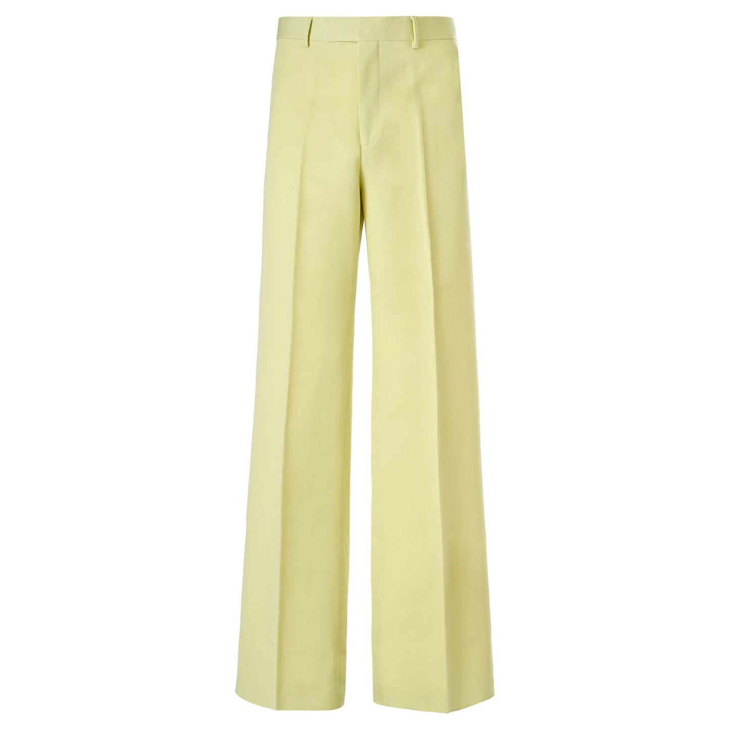 Gucci Lime Yellow Polyester Pants 747163ZAOST7555_46
