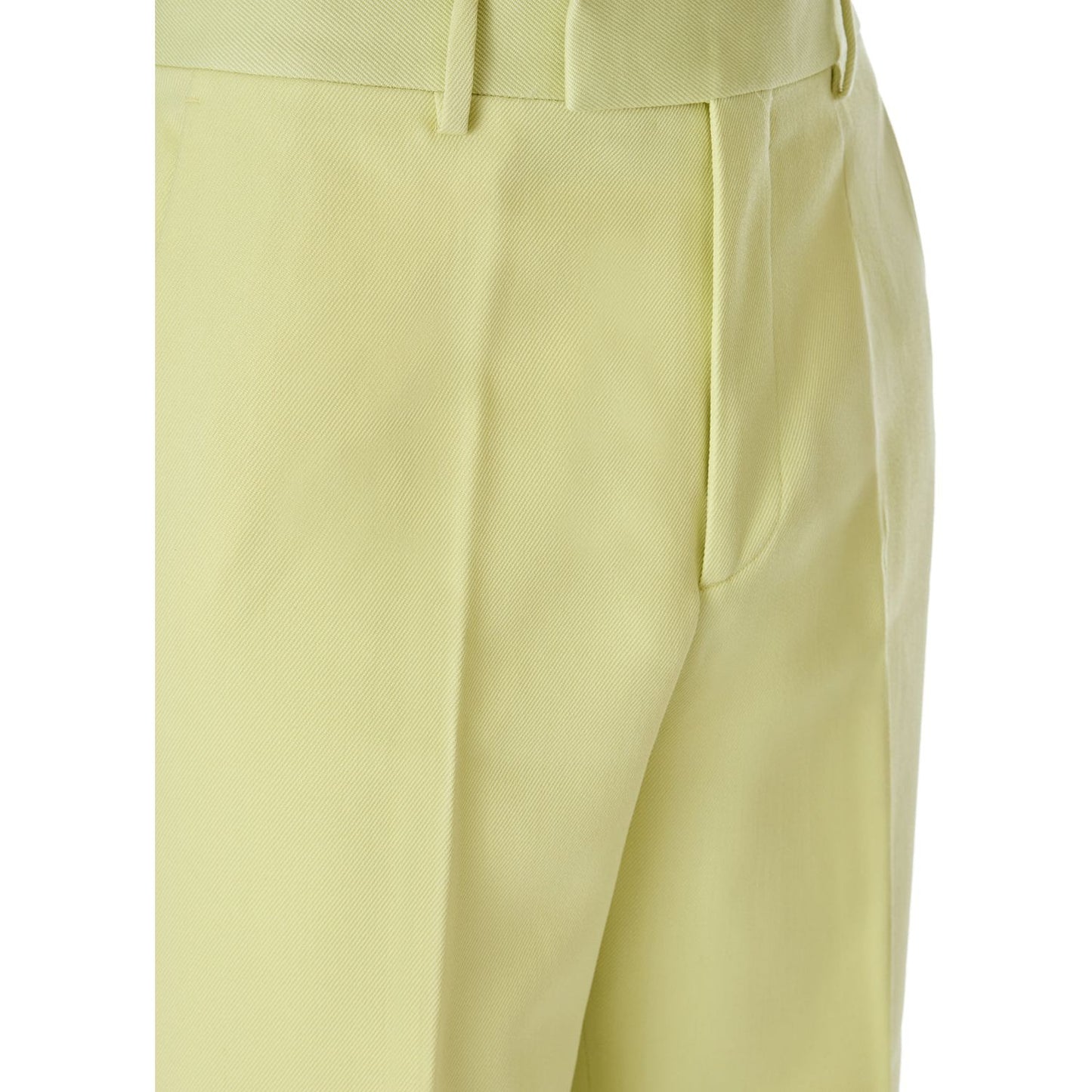 Gucci Lime Yellow Polyester Pants 747163ZAOST7555_46