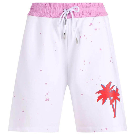 Comme Des Fuckdown White Cotton Short CO-15371-M