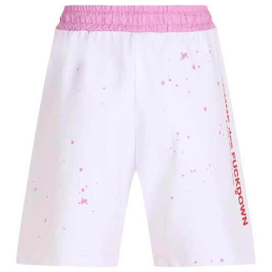 Comme Des Fuckdown White Cotton Short CO-15371-M
