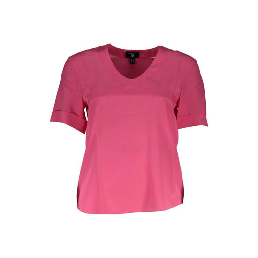 Gant Pink Silk Women TShirt