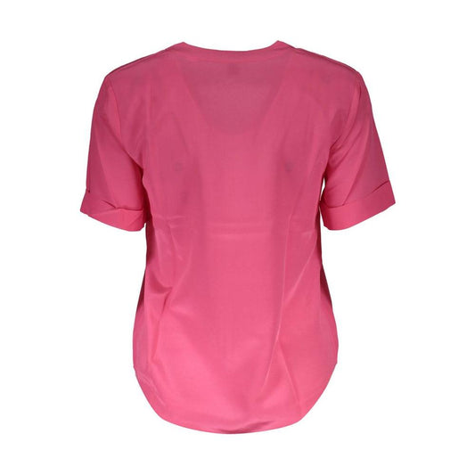 Gant Pink Silk Women TShirt