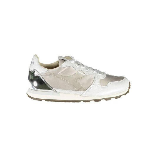 Diadora Gray Leather Women Sneaker DI-4267-EU36.5/US6.5