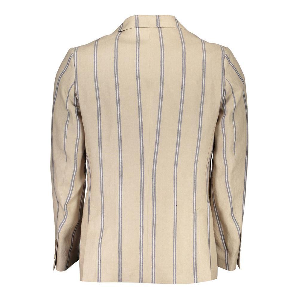 Gant Beige Linen Men's Jacket