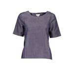 Gant Blue Cotton Unisex T-Shirt