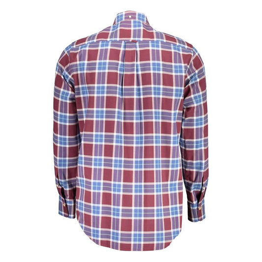 Gant Purple Cotton Men Shirt