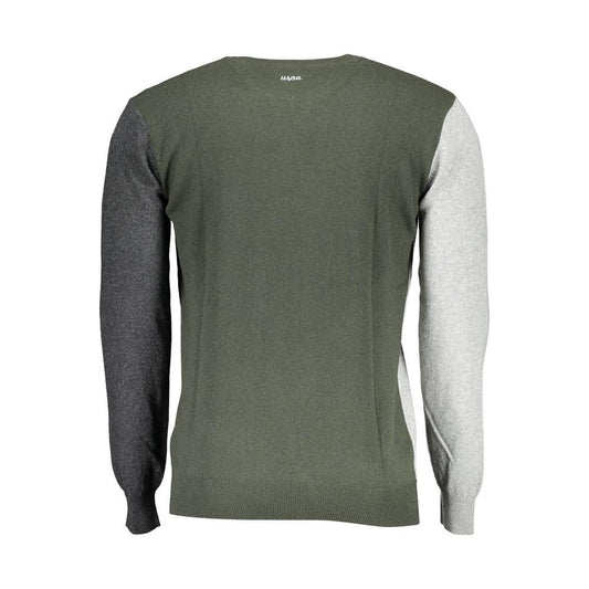 U.S. POLO ASSN. Gray Wool Men Sweater