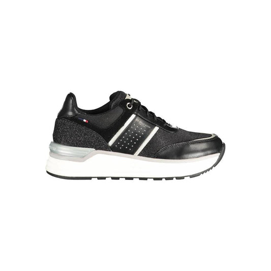 U.S. POLO ASSN. Black Polyester Sneaker