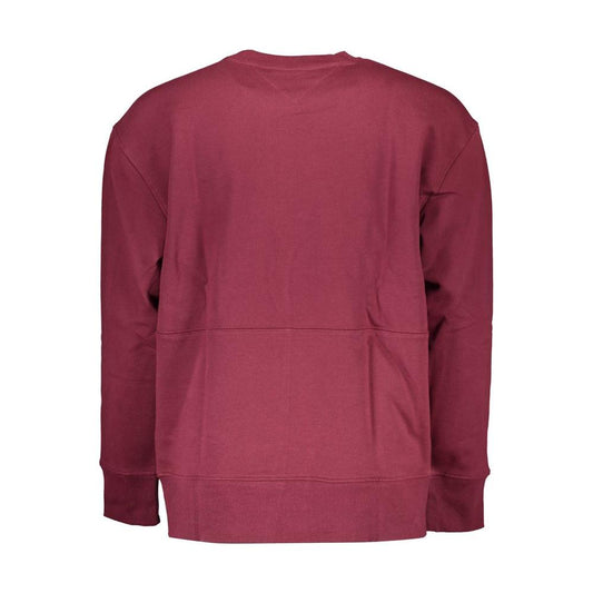 Tommy Hilfiger Purple Cotton Men Sweater