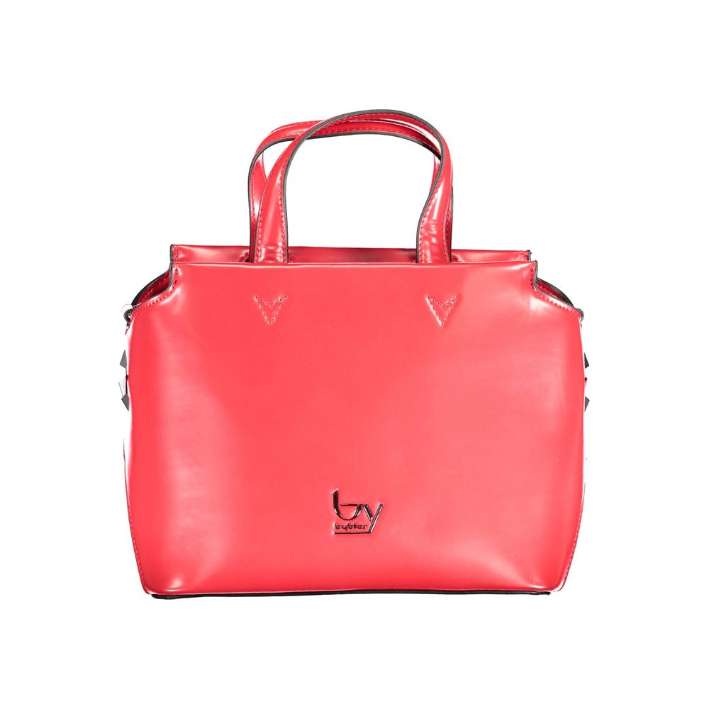 Front view with bag zipped and handles upright.