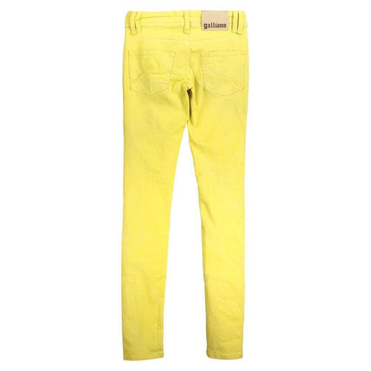 John Galliano Yellow Cotton Jeans & Pant JO-18326-W24