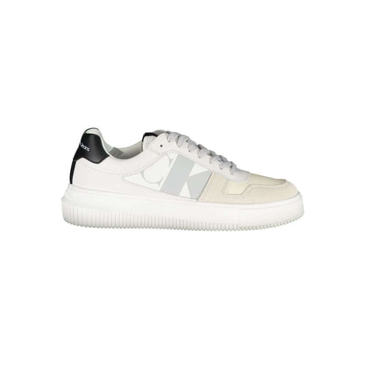 Calvin Klein White Polyester Sneaker CA-22793-EU36/US6