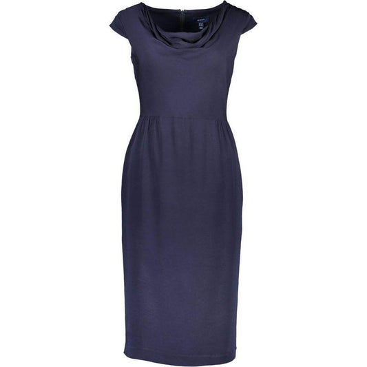 Gant Blue Elastane Dress GA-24811-34