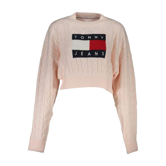 Tommy Hilfiger Pink Polyester Women Sweater