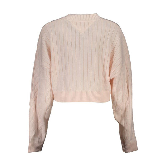 Tommy Hilfiger Pink Polyester Women Sweater