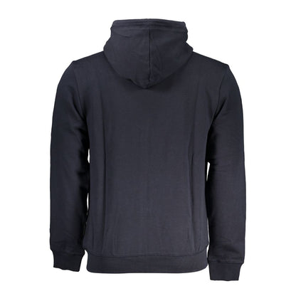 Napapijri Blue Cotton Men's Hooded Sweatshirt