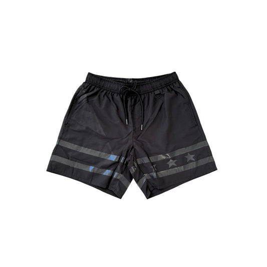 Iceberg Black Polyester Men Swim Short Iceberg