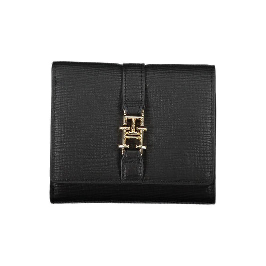 Tommy Hilfiger Black Polyethylene Women Wallet