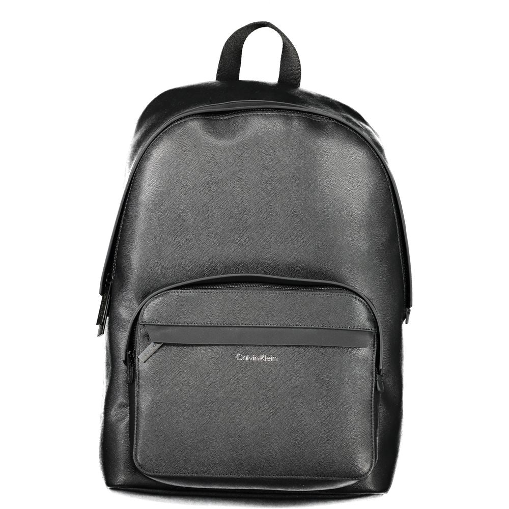 Front view with bag zipped and handles upright.