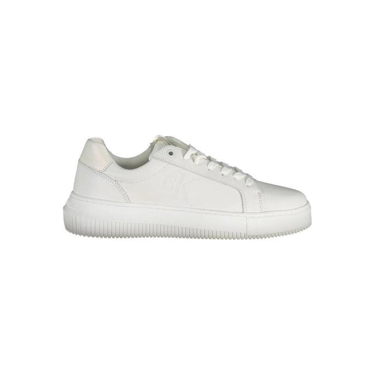 Calvin Klein White Leather Women Sneaker CA-37150-EU36/US6