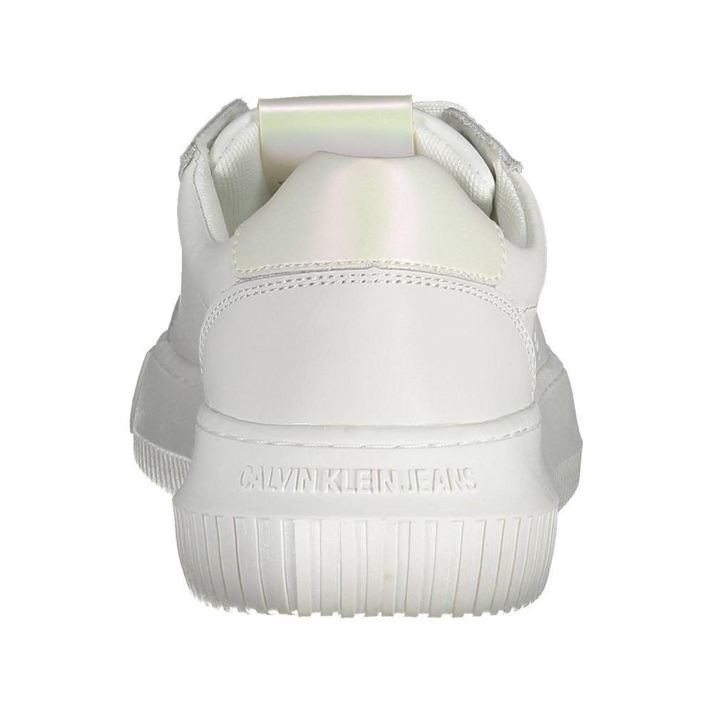Calvin Klein White Leather Women Sneaker CA-37150-EU36/US6