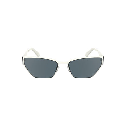 Calvin Klein White Metal Sunglass