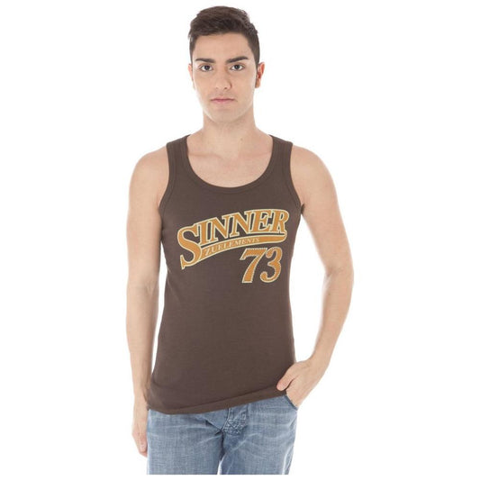 Zuelements Brown Cotton T-Shirt