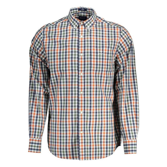 Gant Green Cotton Men Shirt