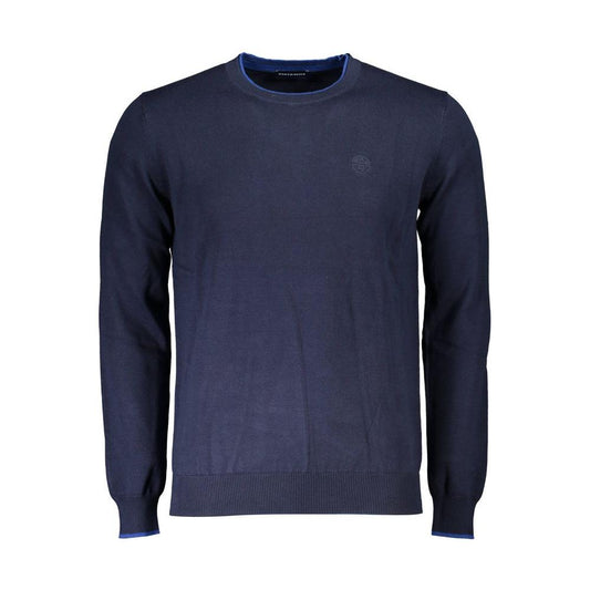 North Sails Blue Cotton Men Shirt