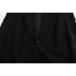 Dolce & Gabbana Black Floral Lace Long Ball Maxi Dress NOC10096-1
