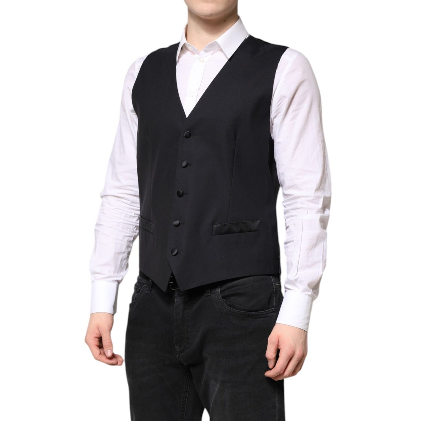 Dolce & Gabbana Dark Blue MARTINI Wool Suit 2 Piece Jacket