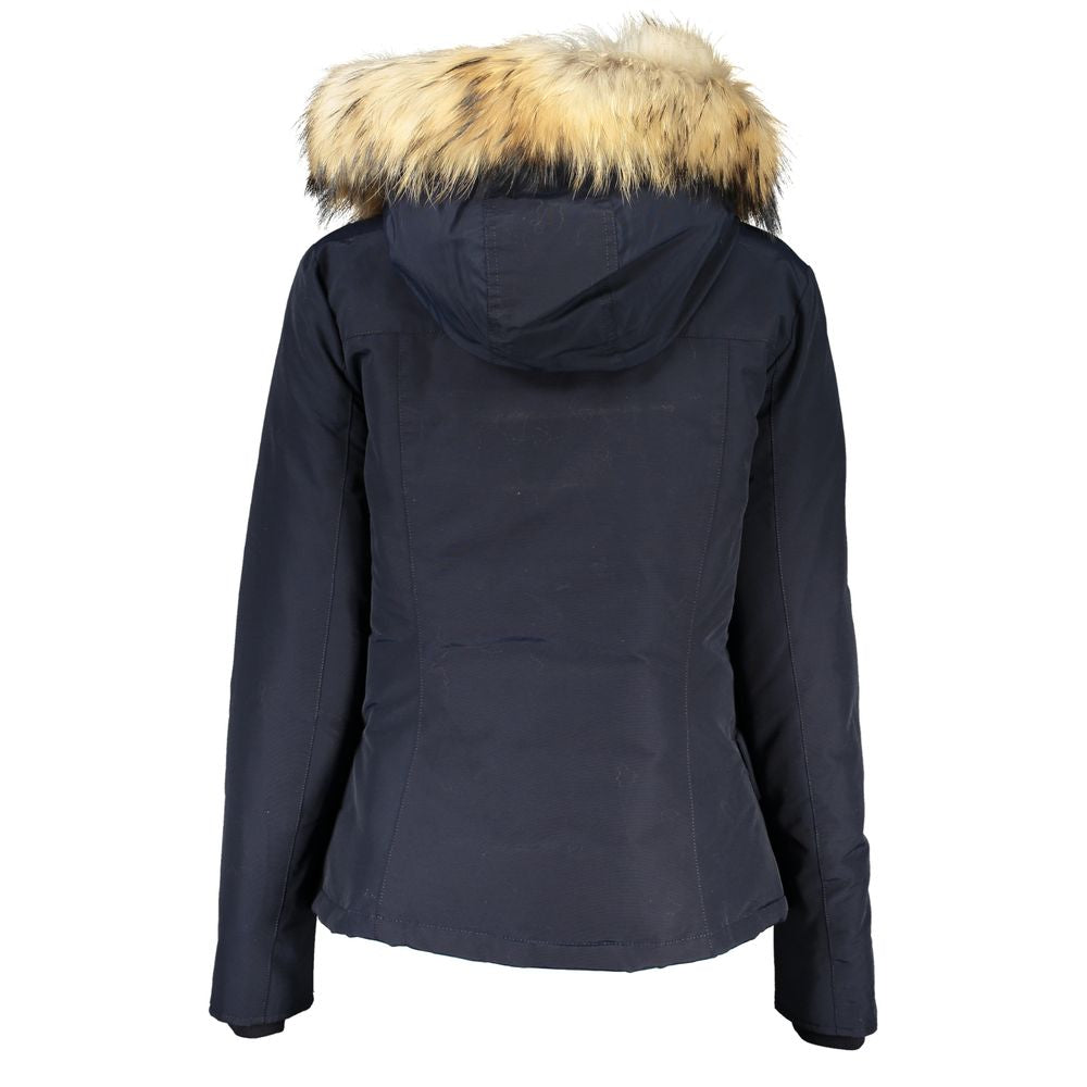 Woolrich Blue Cotton Women's Jacket