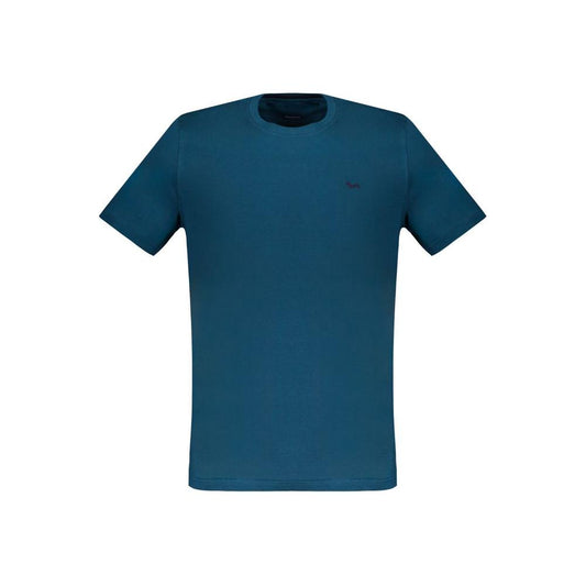 Harmont & Blaine Blue Cotton T-Shirt