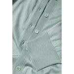 Dolce & Gabbana Light Green Silk Button Down Cardigan Sweater TSH87604-42
