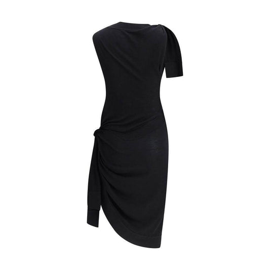 Ferragamo Asymmetrical knit Dress FE-784237006-S