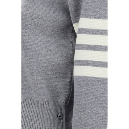 Thom Browne Gray Wool Oves Aries Sweatshirt
