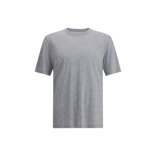 Brunello Cucinelli Silk T-Shirt BR-MD8211308C570-XXL