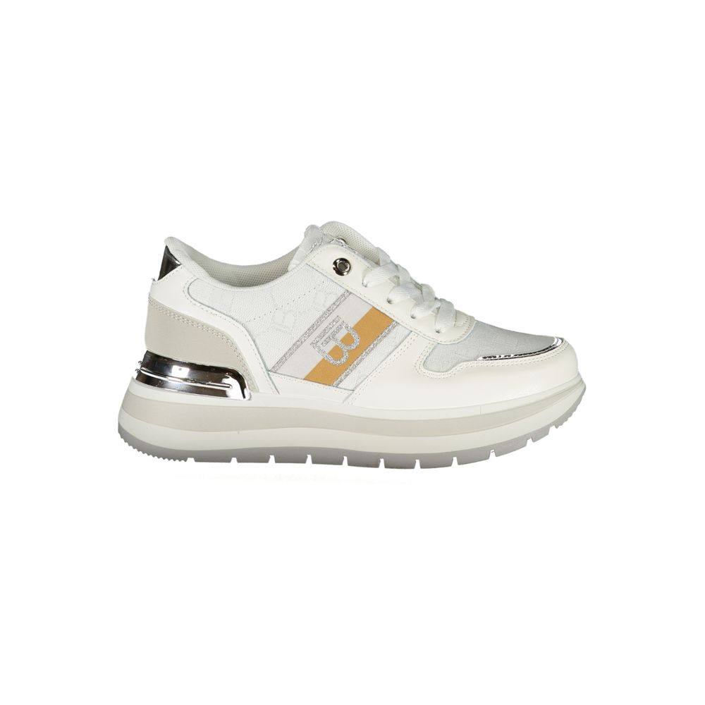 Laura Biagiotti White Polyester Women Sneaker