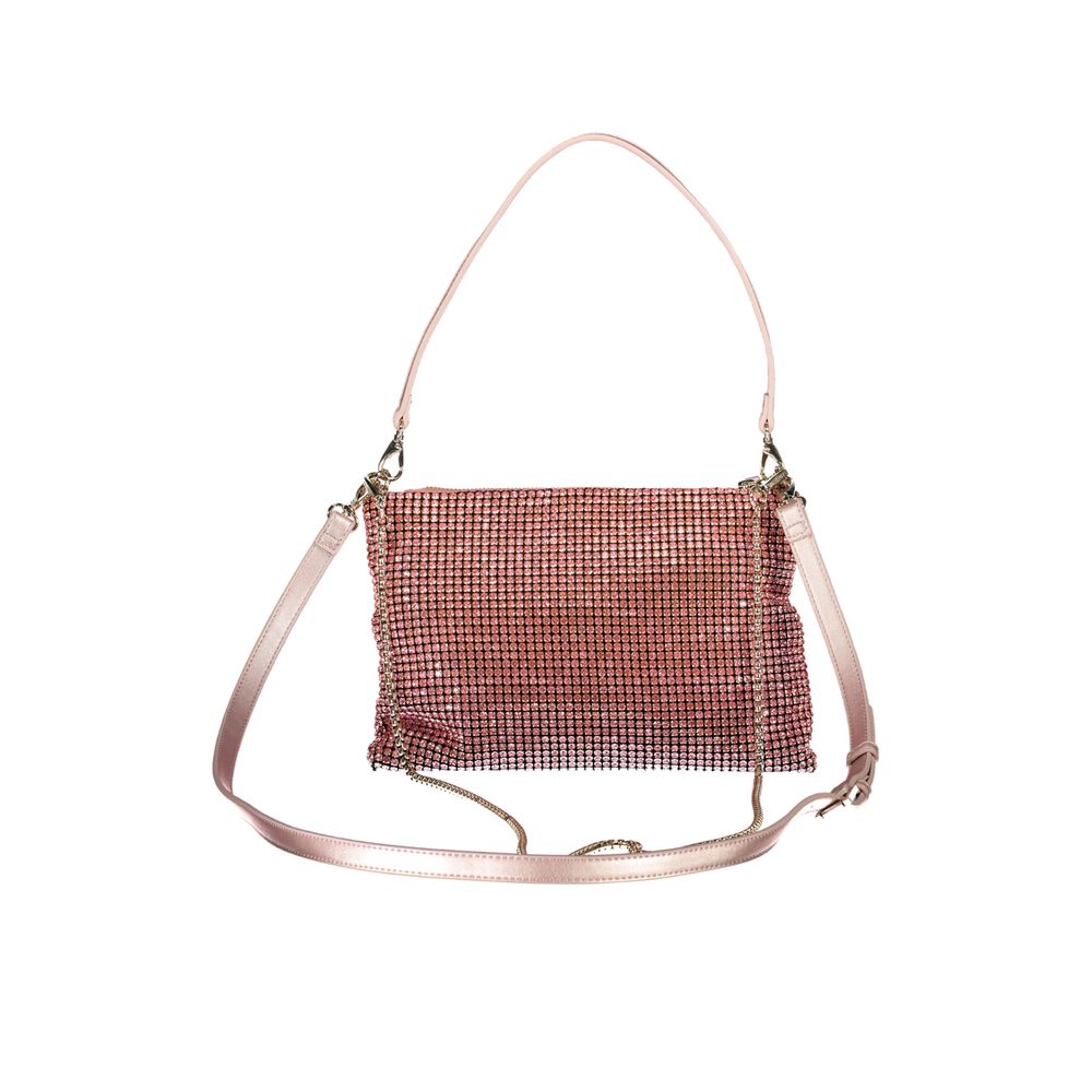 Front view with bag zipped and handles upright.