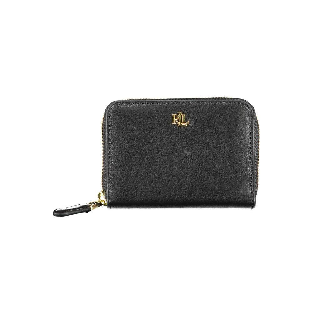 Ralph Lauren Nero Leather Women Wallet