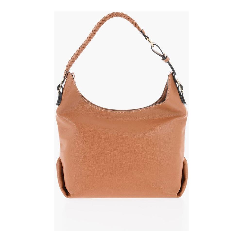 Front view with bag zipped and handles upright.