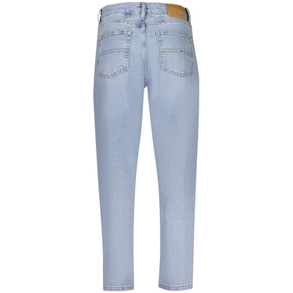 Tommy Hilfiger Blue Cotton Women Jeans
