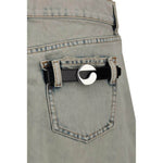 Coperni Asymmetric denim Miniskirt CO-COPJ89F2035GRY-IT36 | XS