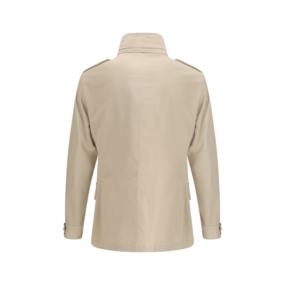 MooRER Beige Cotton Coat