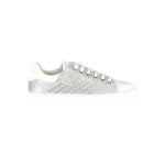 Emporio Armani Silver Leather Women Sneaker EM-872-EU35/US5