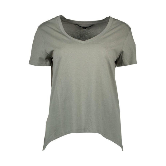 Silvian Heach Green Cotton Unisex T-Shirt SI-6559-XS